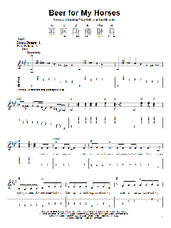 Beer For My Horses von Toby Keith (Download) 