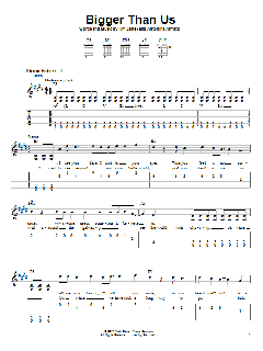 Bigger Than Us von Miley Cyrus (Download) 