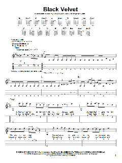 Black Velvet von Alannah Myles (Download) 