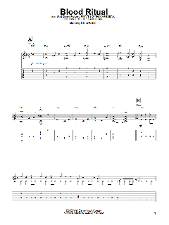 Blood Ritual von Klaus Badelt (Download) 