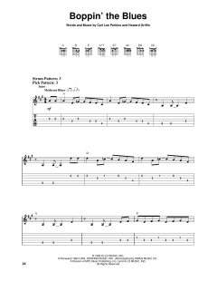 Boppin' The Blues von Carl Lee Perkins (Download) 