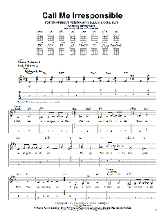 Call Me Irresponsible von Frank Sinatra (Download) 