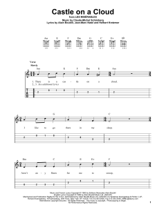 Castle On A Cloud von Alain Boublil (Download) 