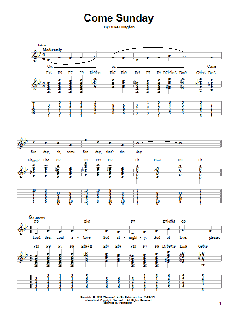 Come Sunday von Duke Ellington (Download) 