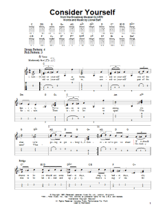 Consider Yourself von Lionel Bart (Download) 