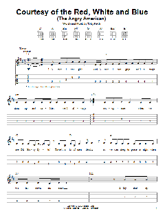 Courtesy Of The Red, White And Blue von Toby Keith (Download) 