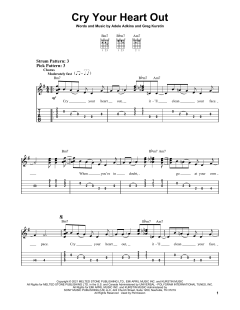 Cry Your Heart Out von Adele (Download) 