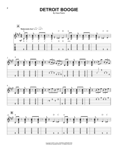 Detroit Boogie von Dave Rubin (Download) 