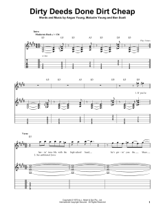 Dirty Deeds Done Dirt Cheap von Angus Young (Download) 