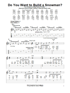 Do You Want To Build A Snowman? von Robert Lopez (Download) 