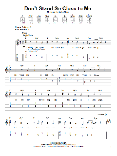 Don't Stand So Close To Me von Sting (Download) 