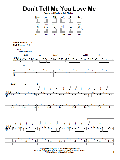 Don't Tell Me You Love Me von Night Ranger (Download) 
