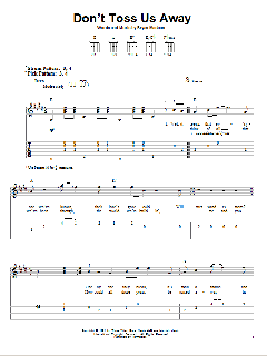 Don't Toss Us Away von Patty Loveless (Download) 