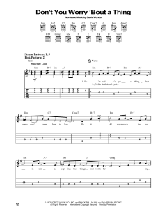 Don't You Worry 'Bout A Thing von Stevie Wonder (Download) 