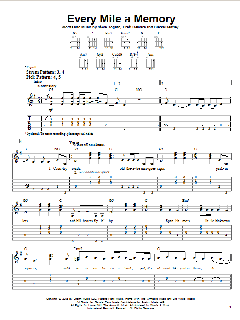 Every Mile A Memory von Dierks Bentley (Download) 