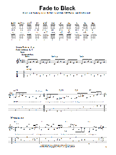 Fade To Black von Metallica (Download) 