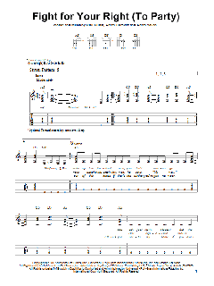 Fight For Your Right von Beastie Boys (Download) 