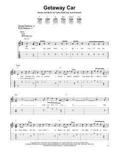 Getaway Car von Taylor Swift (Download) 