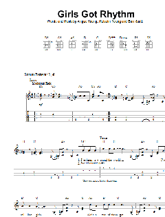 Girls Got Rhythm von Angus Young (Download) 