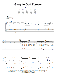 Glory To God Forever von Vicky Beeching (Download) 