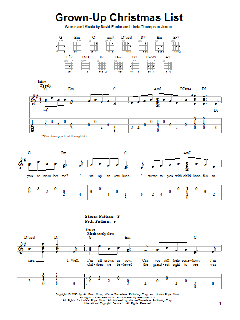 Grown-Up Christmas List von Amy Grant (Download) 