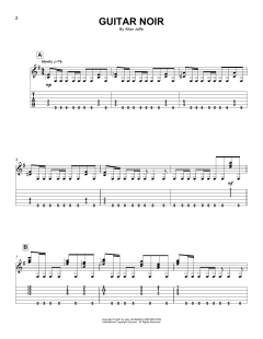 Guitar Noir von Allan Jaffe (Download) 