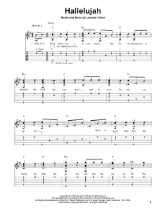 Hallelujah von Leonard Cohen (Download) 