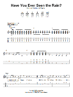 Have You Ever Seen The Rain? von Creedence Clearwater Revival (Download) 