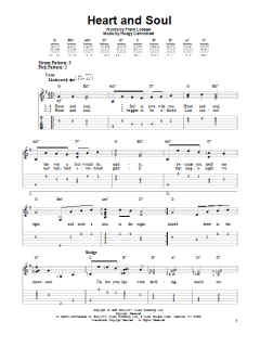 Heart And Soul von Frank Loesser (Download) 