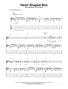 Heart Shaped Box von Nirvana (Download) 