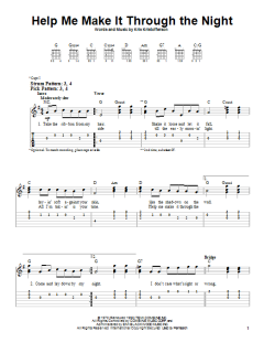 Help Me Make It Through The Night von Elvis Presley (Download) 