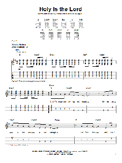 Holy Is The Lord von Chris Tomlin (Download) 