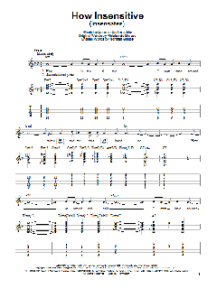 How Insensitive von Antonio Carlos Jobim (Download) 