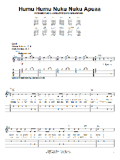 Humu Humu Nuku Nuku Apuaa von David Lawrence (Download) 