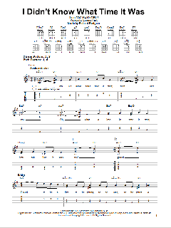 I Didn't Know What Time It Was von Richard Rodgers (Download) 