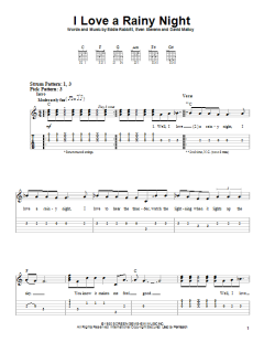 I Love A Rainy Night von Even Stevens (Download) 