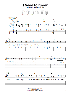 I Need To Know von Tom Petty (Download) 