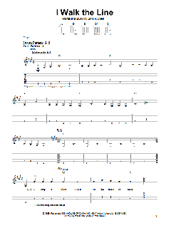 I Walk The Line von Johnny Cash (Download) 