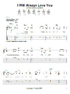 I Will Always Love You von Dolly Parton (Download) 