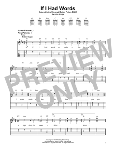 If I Had Words von John Hodge (Download) 