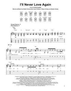 I'll Never Love Again von Lady Gaga (Download) 