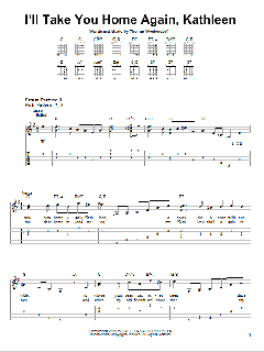 I'll Take You Home Again, Kathleen von Thomas Westendorf (Download) 