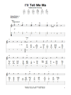 I'll Tell Me Ma von Traditional Irish Folk Song (Download) 