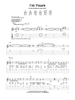 I'm Yours von Jason Mraz (Download) 