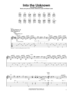 Into The Unknown von Robert Lopez (Download) 