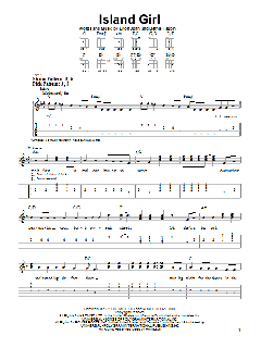 Island Girl von Elton John (Download) 