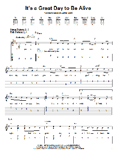 It's A Great Day To Be Alive von Travis Tritt (Download) 