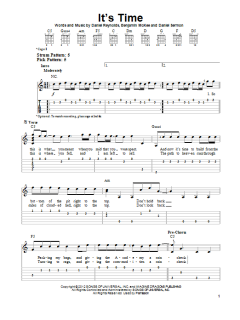 It's Time von Imagine Dragons (Download) 