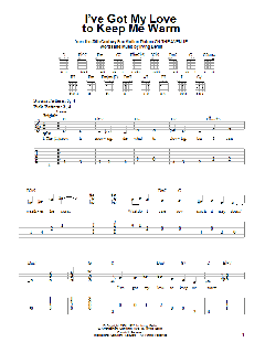 I've Got My Love To Keep Me Warm von Irving Berlin (Download) 