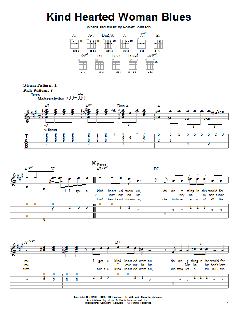 Kind Hearted Woman Blues von Robert Johnson (Download) 